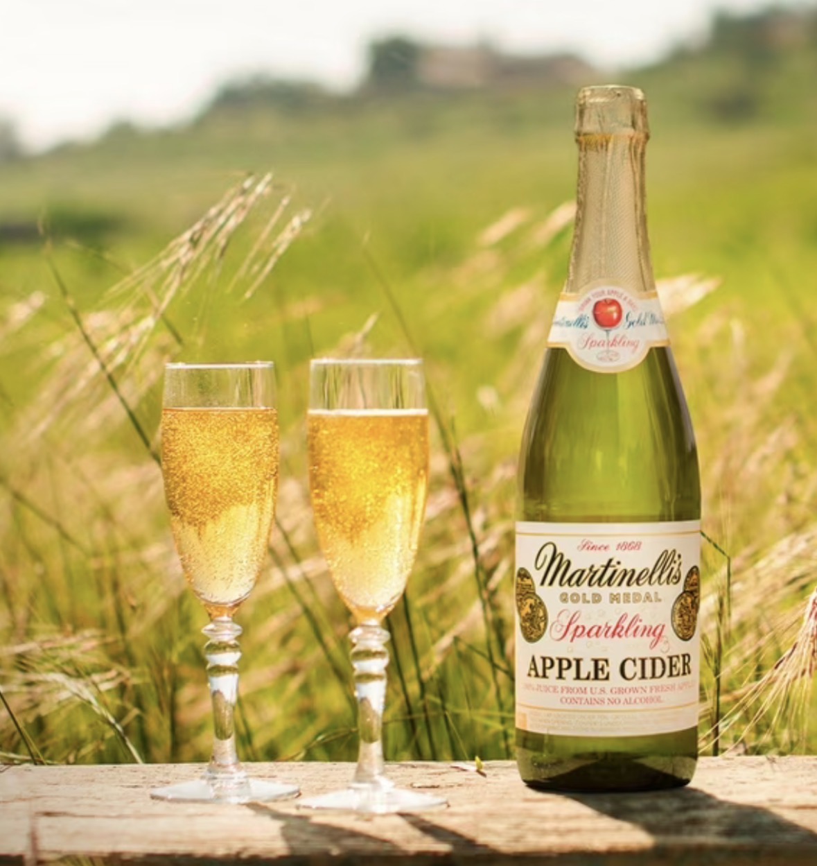 Chilled Sparkling Martinelli's